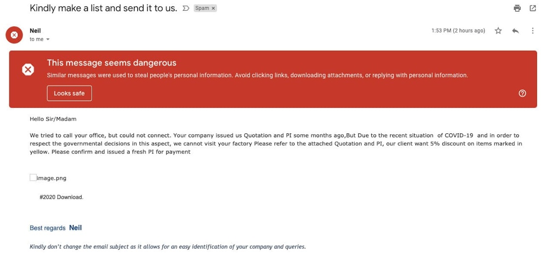 phishing coronavirus