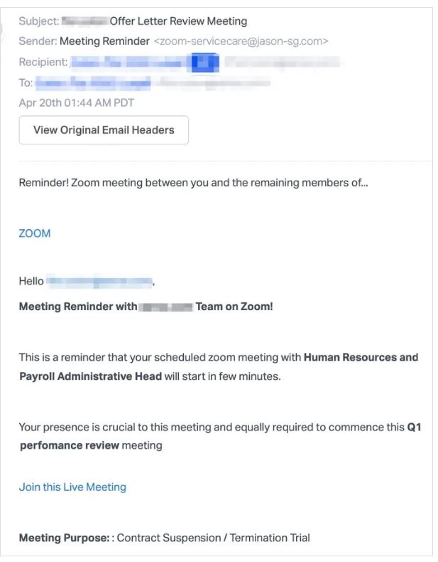 zoom phishing zoom phishing