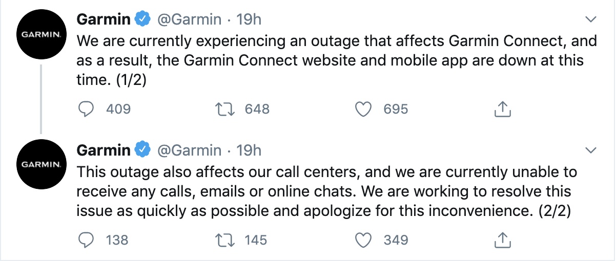 garmin attacco ransomware