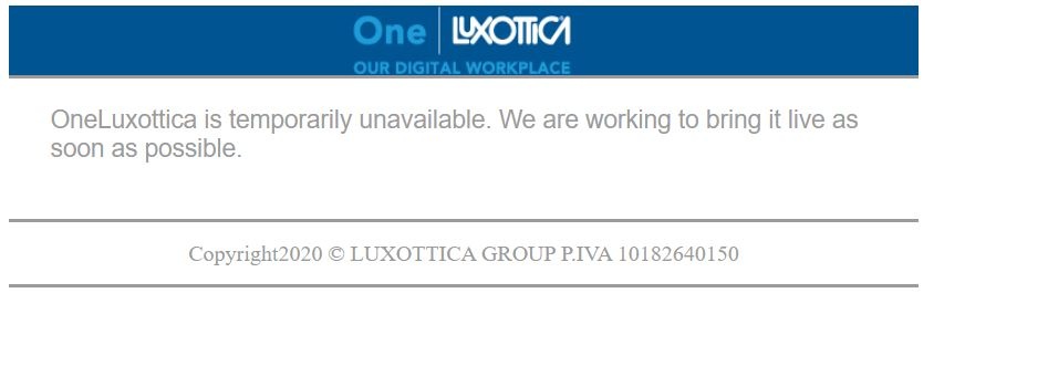 one luxottica