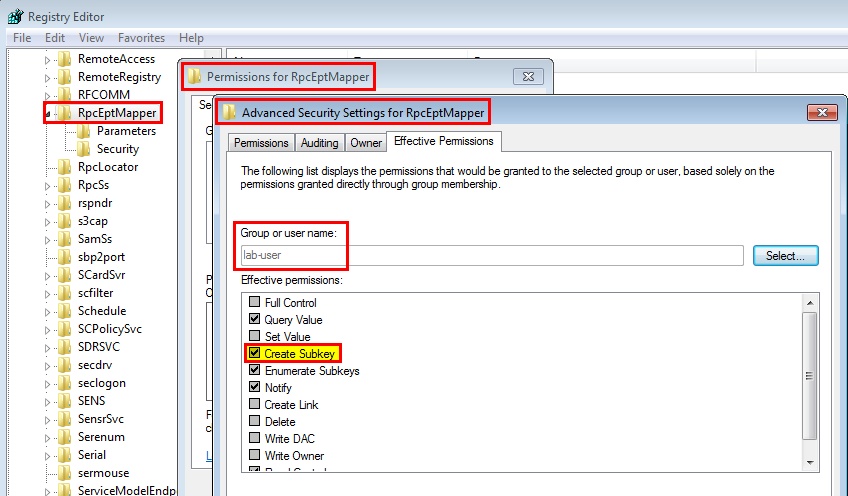 02 regsitry rpceptmapper permissions